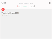 Tablet Screenshot of grafill.no